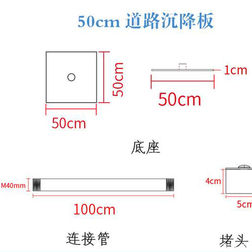 池州沉降板规格型号如何选择？